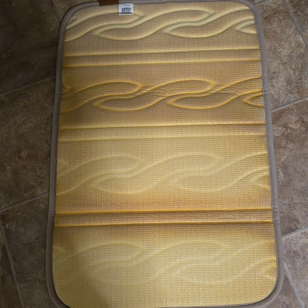 Dearfoams Brown Faux Fur Bath Rug